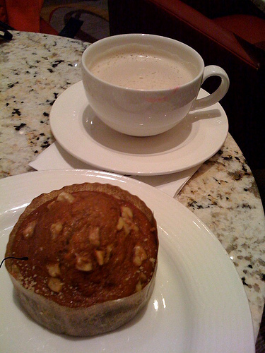 Breakfast for one at the St. Francis.