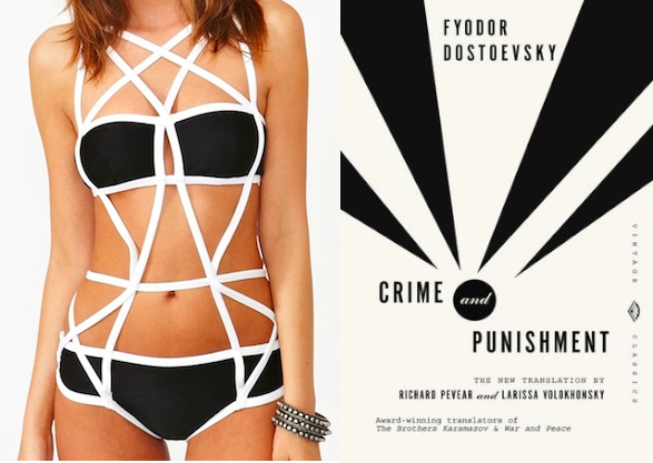 Matchbook: Crime and Punishment + Bikini | Mighty Girl
