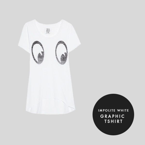 Impolite White: Zoe Karssen T-Shirt | Mighty Closet | Mighty Girl