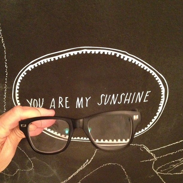 This chalkboard can barely admit how he feels. | Mighty Girl