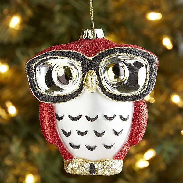 owlglassesornament