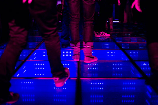 Human-powered dance club