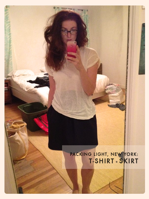 Packing Light New York: Tee + Skirt | Mighty Girl